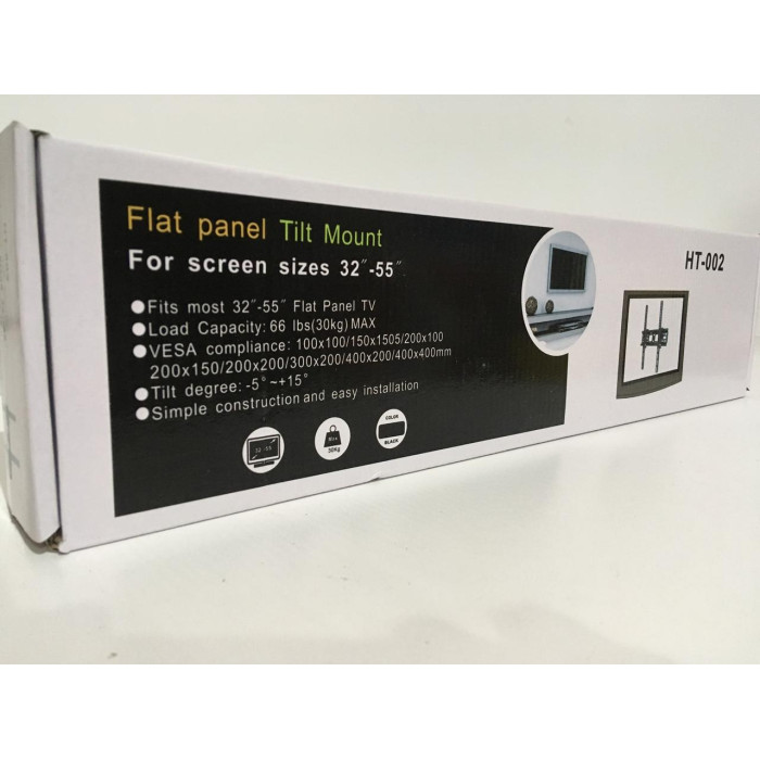 Кріплення для телевізора на стіну з похилим 32"-55" HT-002/ 8002 (10 шт)