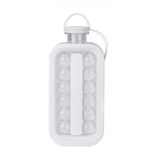 Силіконова форма для льоду на 17 кульок ICE CUBE TRAY/переносна пляшка для льоду ART 8863 (48)