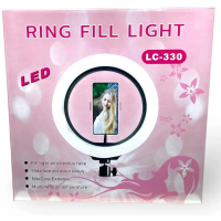 Кільцева LED-лампа LC-330 (1 кріп.тел.) (USB) (33см) (20)