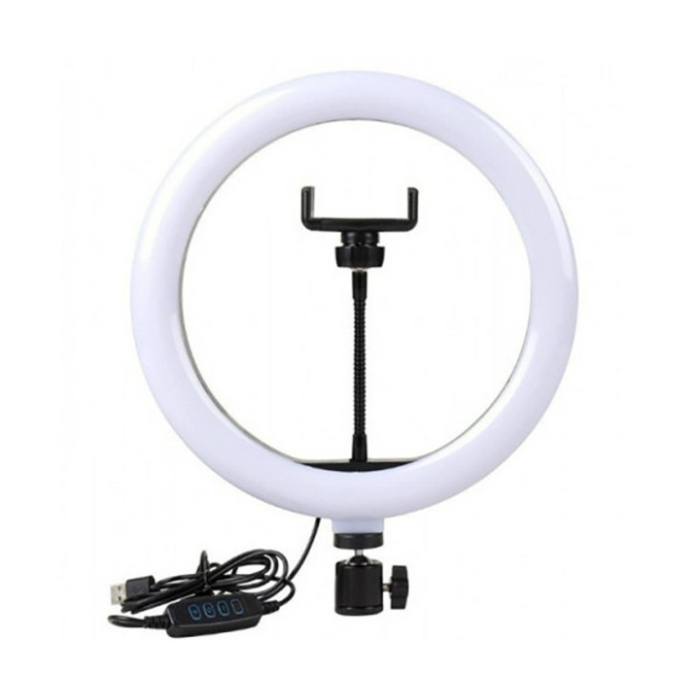 Кільцева LED-лампа LC-330 (1 кріп.тел.) (USB) (33см) (20)