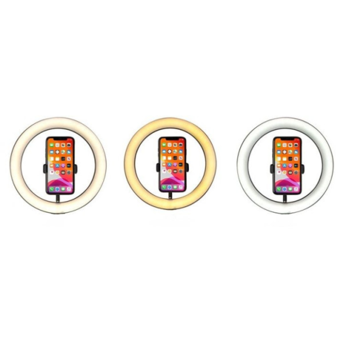 Кільцева LED-лампа LC-330 (1 кріп.тел.) (USB) (33см) (20)