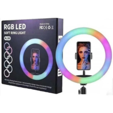 Кільцева LED-лампа RGB MJ36 (36 см) (3 кріплення) (керування на дроті) (20)