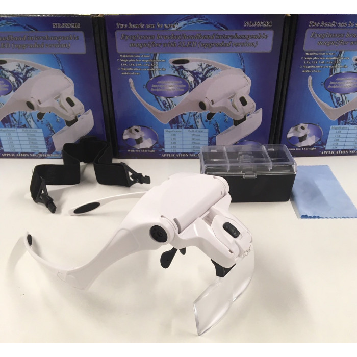 Окуляри зі змінними збільшувальними лінзами ART-9892BL (48)