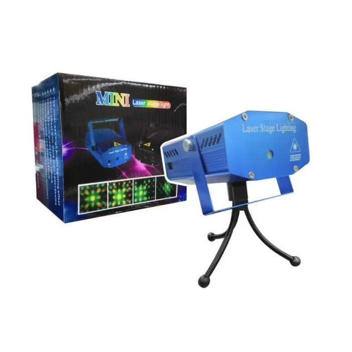 Лазерний проєктор точковий 4v1 LZ-41/4053 (30 ши/ясть)