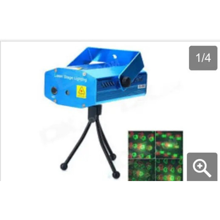 Лазерний проєктор точковий 4v1 LZ-41/4053 (30 ши/ясть)