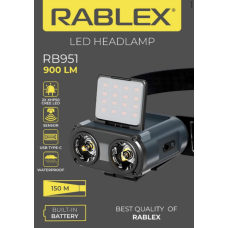 Ліхтар налобний RABLEX RB 951 (100)