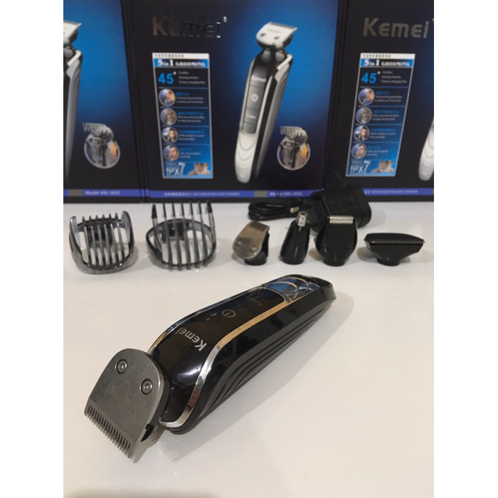 Машинка для стриження волосся 5 В1 KEMEI KM-1832 (40 шт.)