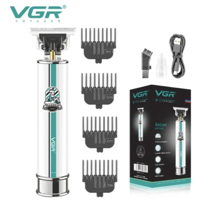 Машинка для стриження волосся акумуляторна VGR V-079 (40 шт./яскравий)