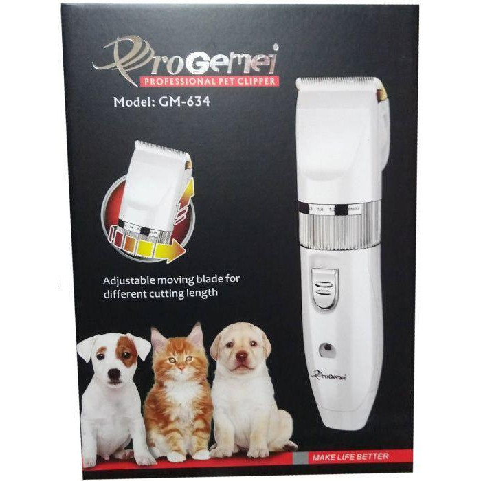 Машинка для стриження волосся ProGemei GM-634 (40 шт./яскравий)