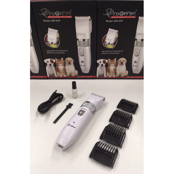 Машинка для стриження волосся ProGemei GM-634 (40 шт./яскравий)