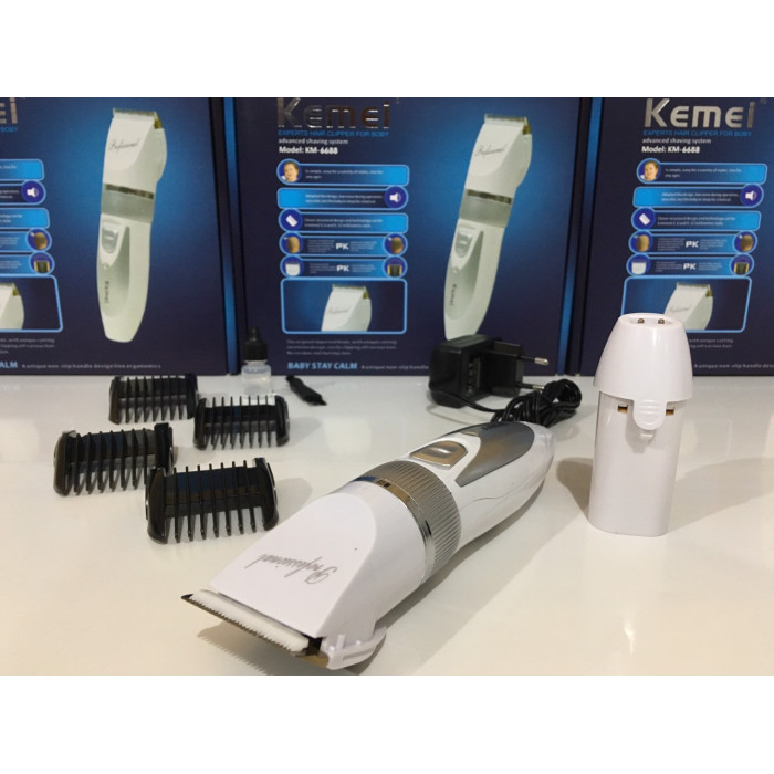 Машинка для стриження волосся KEMEI KM-6688 (40 шт.)