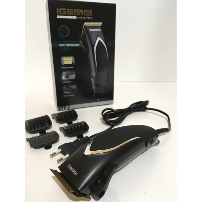 Машинки для стриження волосся Gemei GM-809 (40 шт./яск.)