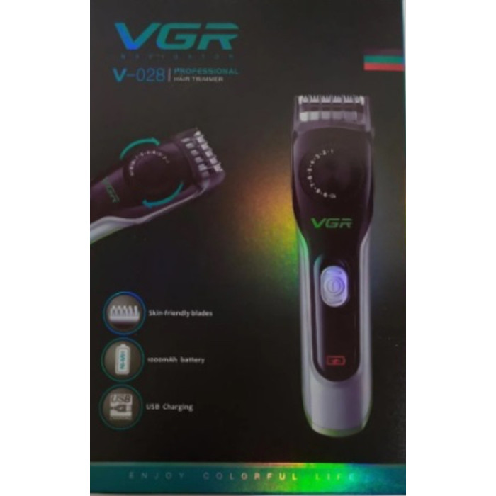 Машинки для стриження волосся VGR V-028 USB (40 шт./яск.)