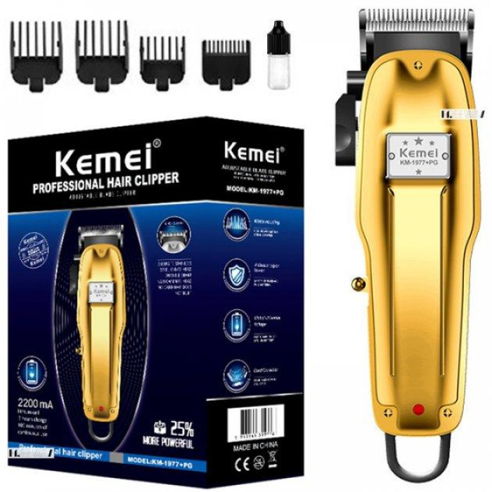 Машинка для стриження волосся KEMEI KM 1977 +PG (24 шт./яск.)