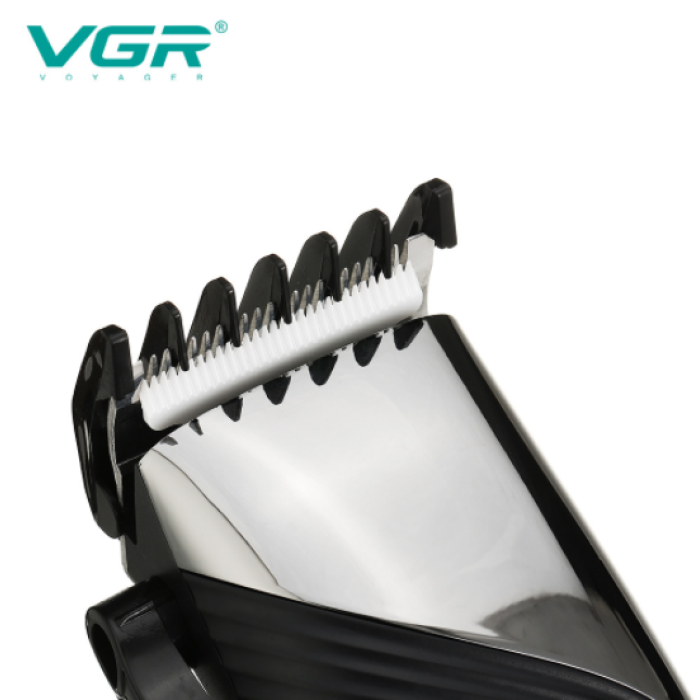 Машинка для стриження волосся з керамічними ножами VGR V 121/ 7991 (40 шт./ясть)