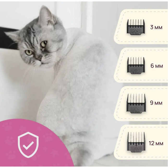 Машинка для стриження тваринний RAF 436 (40 шт.)