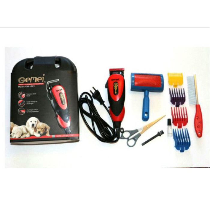Машинка для стриження волосся GEMEI GM-1023 (24 шт./яскравий)
