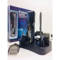 Машинка для стриження волосся 8 В1 KEMEI KM-640 (40 шт./ясть)