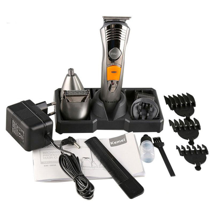Машинка для стриження волосся + Бритва Тример 7 in 1 KM-580A/2037 (40 шт./ ящик)