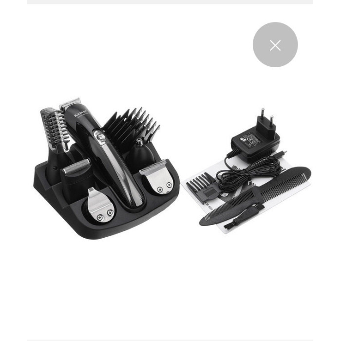 Машинка для стриження волосся 11 В1 KEMEI KM-600 (40 шт./ясть)