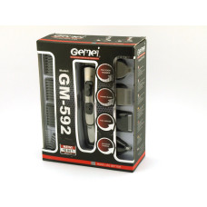 Машинка для стриження волосся + Бритва Тример 10 in 1 GM-592 (24 шт./яский)