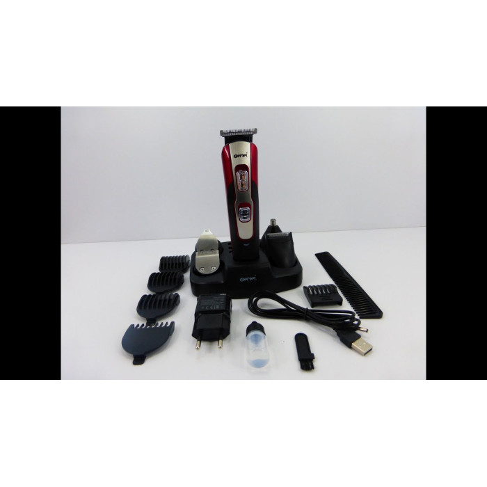 Машинка для стриження волосся + Бритва Тример 10 in 1 GM-592 (24 шт./яский)