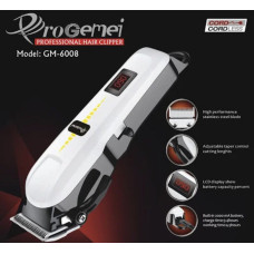 Машинка для стриження з акумулятором Бездротова Gemei GM-6008/7783 (40шт/яский)