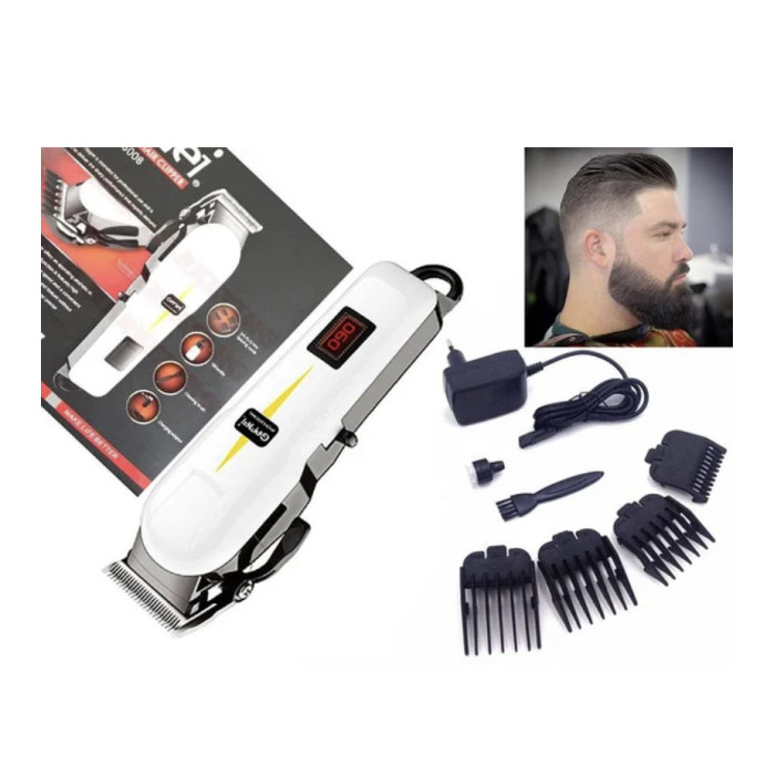 Машинка для стриження з акумулятором Бездротова Gemei GM-6008/7783 (40шт/яский)