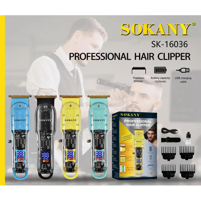 Машинка для стрижки волосся SOKANI SK-16036 (60)
