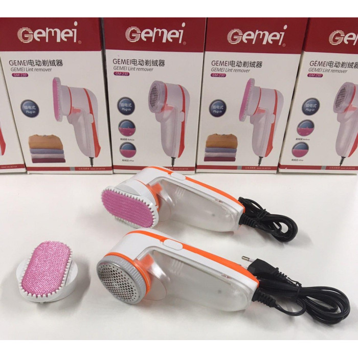 Машинка для зняття ковтунців Gemei GM-230 (60 шт./ясть)