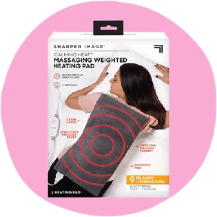 Масажер нагрівальна накидка, Massaging Weighted Heating Pad (10 шт./ясть)