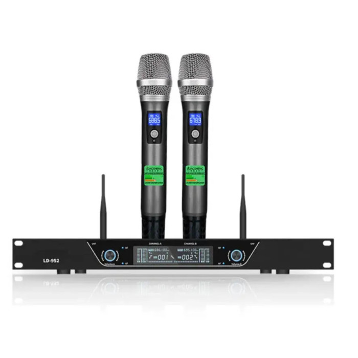 Радіосистема з двома ручними мікрофонами Temeisheng LD-952