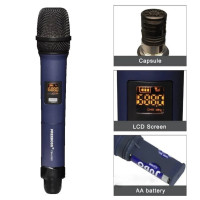 Мікрофон професійний із бездротовою приймальнею M1