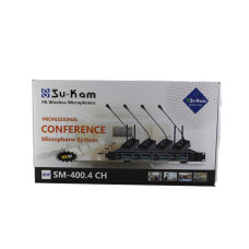 Мікрофон для конференцій настільний 400CH 4 шт. бездротові ART 9249