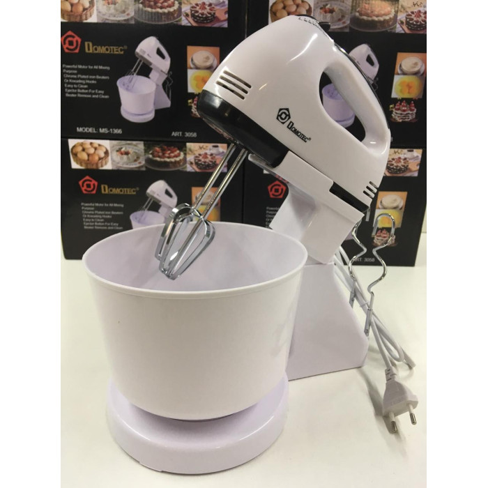 Міксер з чашею DOMOTEC MS-1366 (6 шт./яский)