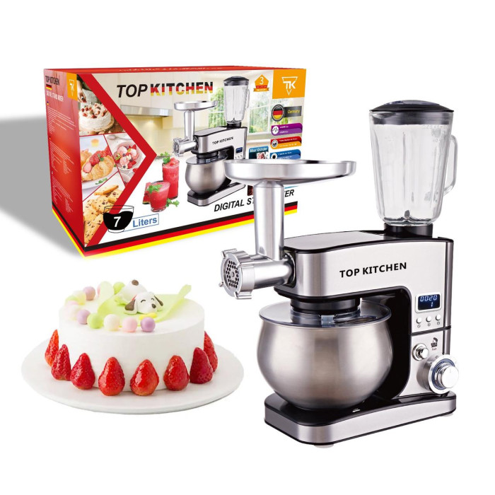 Кухонний комбайн 3 в 1 Top Kitchen 4500W TK-00225 7л (2)