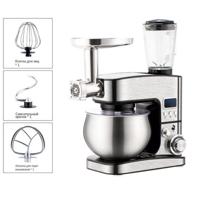 Кухонний комбайн 3 в 1 Top Kitchen 4500W TK-00225 7л (2)