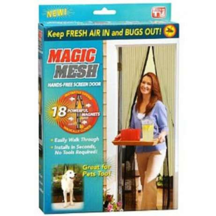 Занавіска москітна Magic Mash 90*200 см ART-0807 (100)