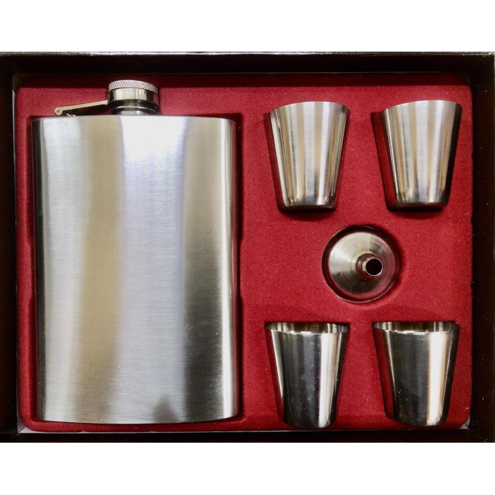 Набір фляга + 4 чарки FLG 401 (60)
