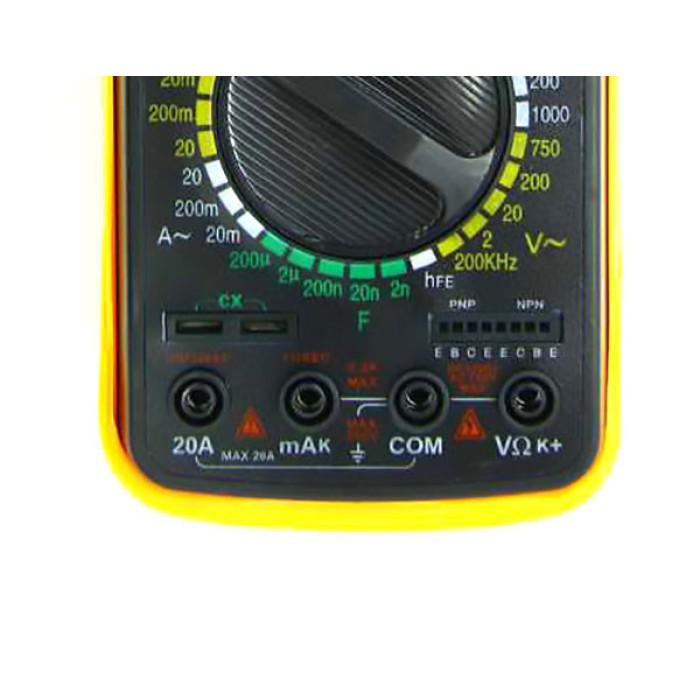 Мультиметр DT-9207/2302 A (40 шт./ясть)