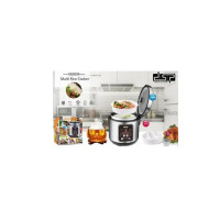 Мультиварка DSP KB 5004 з неіржавкої сталі 12 програм 5 літрів (4 шт./ясть)