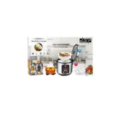 Мультиварка DSP KB 5004 з неіржавкої сталі 12 програм 5 літрів (4 шт./ясть)