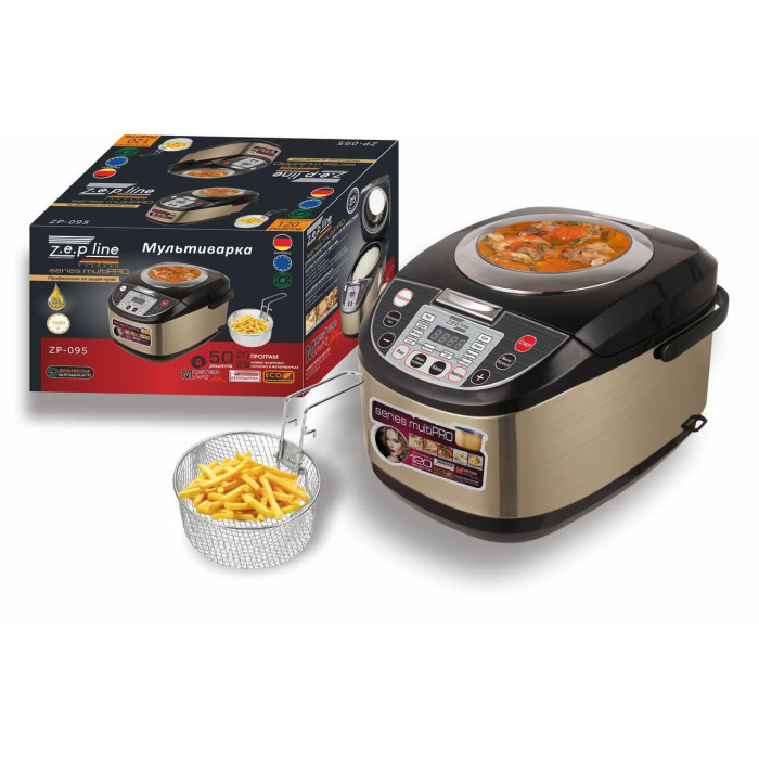 Мультиварка з фритюрницею Zepline ZP095 на 20 програм (4)
