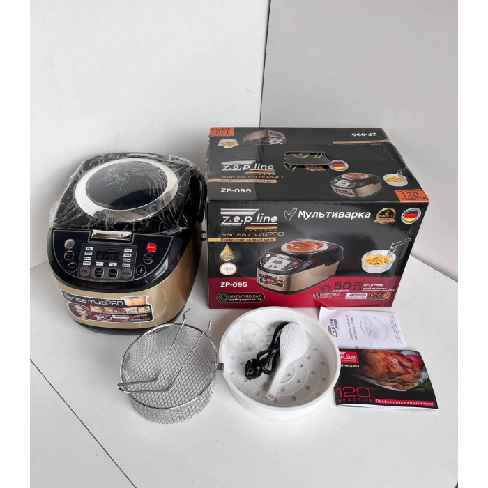 Мультиварка з фритюрницею Zepline ZP095 на 20 програм (4)