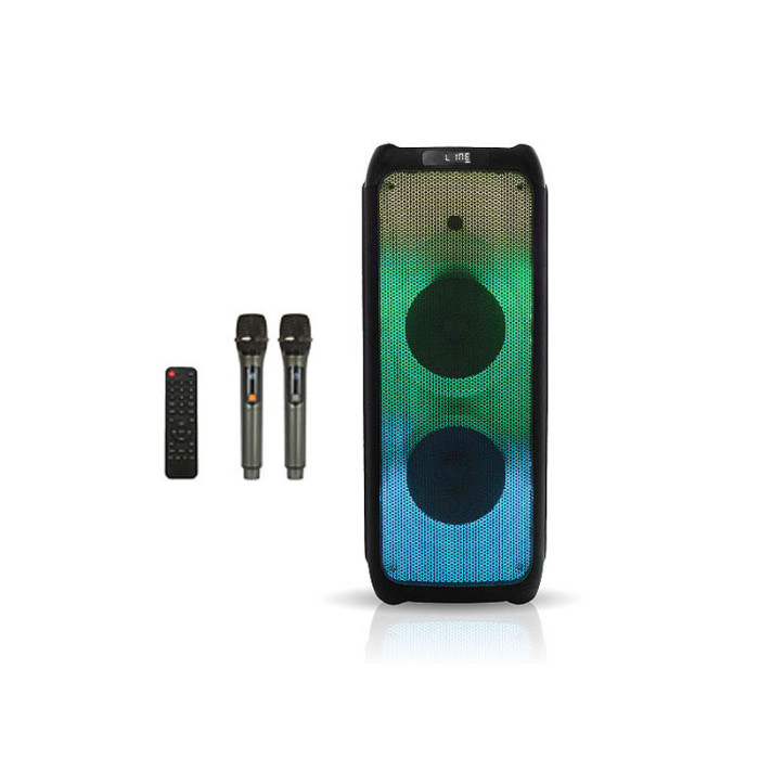 Акустична переносна колонка ZXX-5510/ 9486 120 Вт 10" 36х86х32 см USB/SD/FM/BT/2MIC/ДК (1 шт./яск)