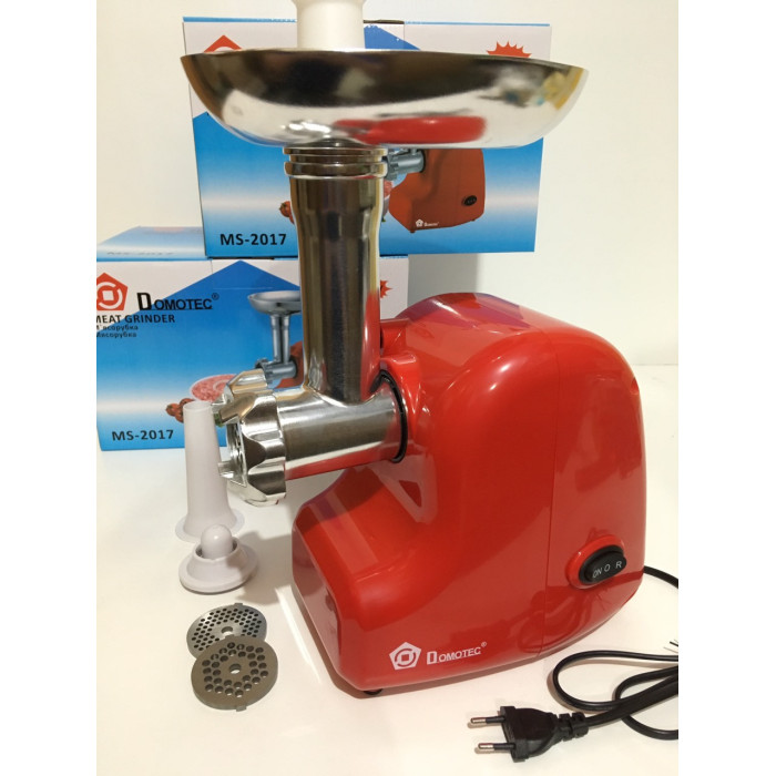 Електром'ясорубка DOMOTEC 1500w MS-2017/ 4332 (4 шт./ясть)