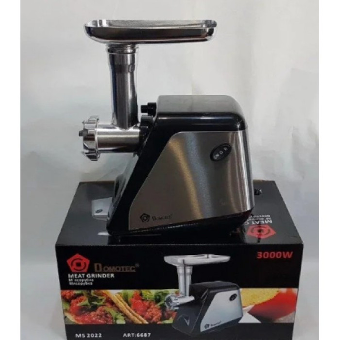Електром'ясорубка DOMOTEC 2800w MS-2022/ 6687 (4 шт./ясть)