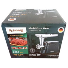 Електром'ясорубка RAINBERG RB-677 (6 шт./яск.)