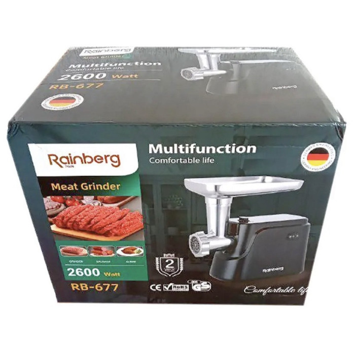 Електром'ясорубка RAINBERG RB-677 (6 шт./яск.)
