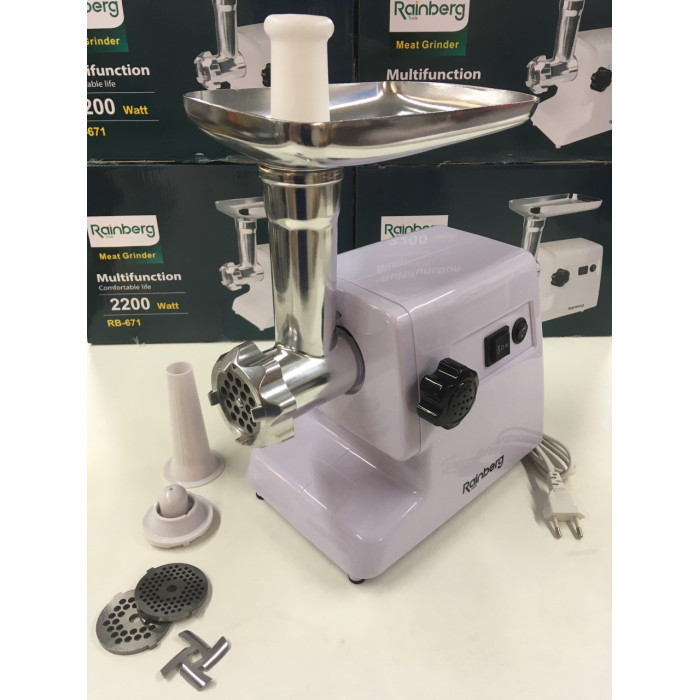 Електром'ясорубка RAINBERG RB-671/6304 (4 шт./ясть)